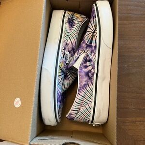 Vans Classic Slip-On in Purple Tie-Dye